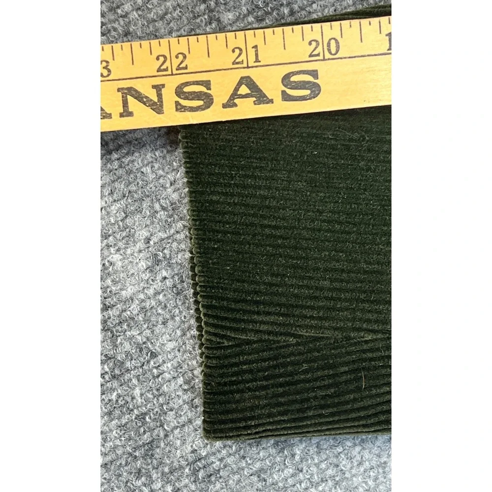 Polo Ralph Lauren Corduroy Blazer Mens 40R Green Good Wide Wale Sport Coat